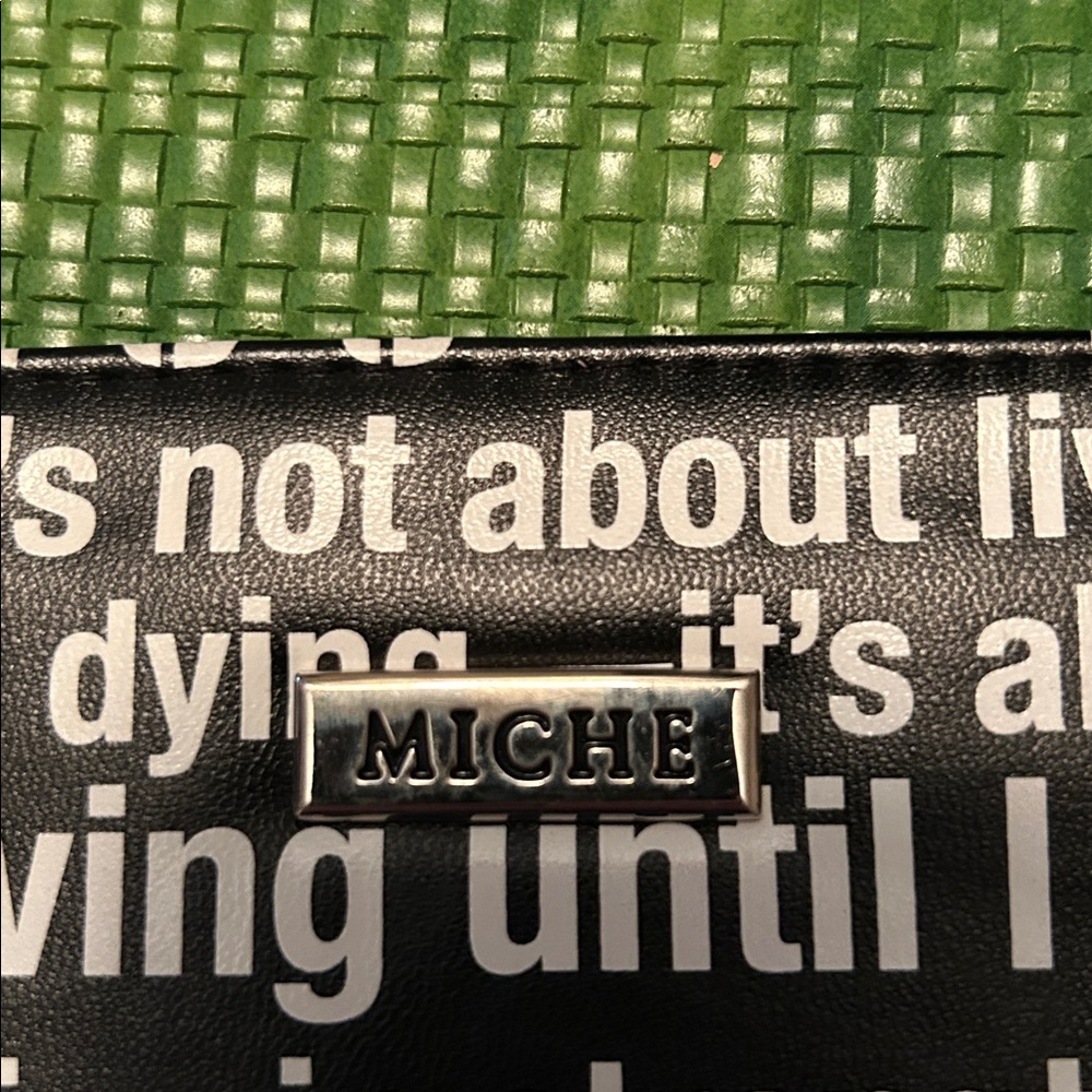 Bundle of medium Miche base bag, strap and four s… - image 2